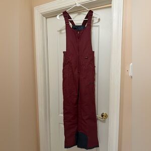 Women's Snowbib Maroon